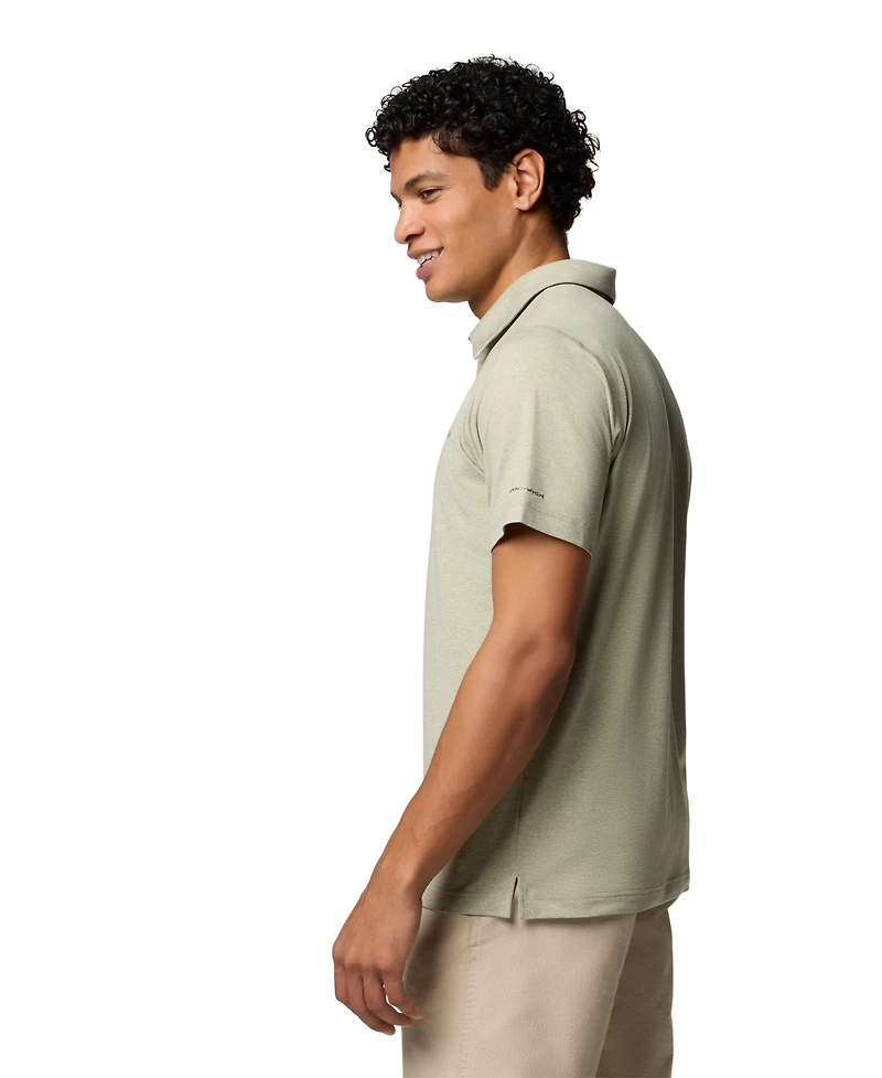 Columbia Men's Carter Short Sleeve Performance Crest Polo