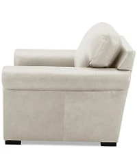 Radley Roll Arm 38" Leather Chair, Exclusively at Macy's