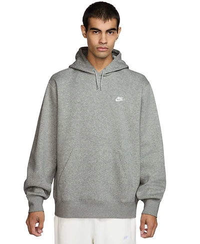 Nike Club Men's Pullover Fleece Logo Hoodie