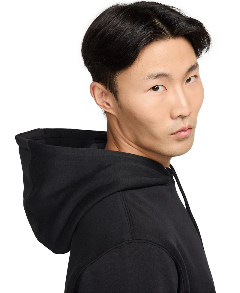 Nike Club Men's Pullover Fleece Logo Hoodie