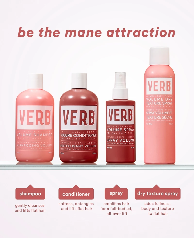 Verb Volume Shampoo, 12 oz.