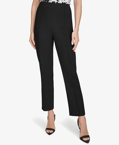 Halston Women's Slim Cropped Trousers