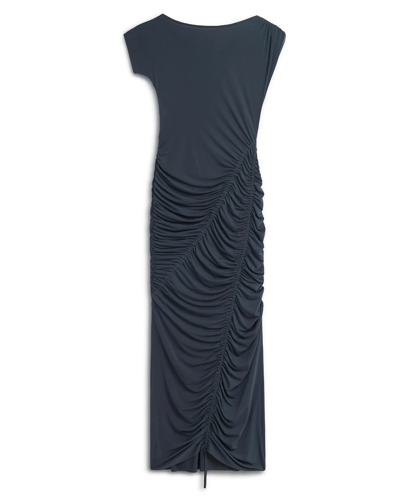 Nocturne Women's Draped Pleated Maxi Dress