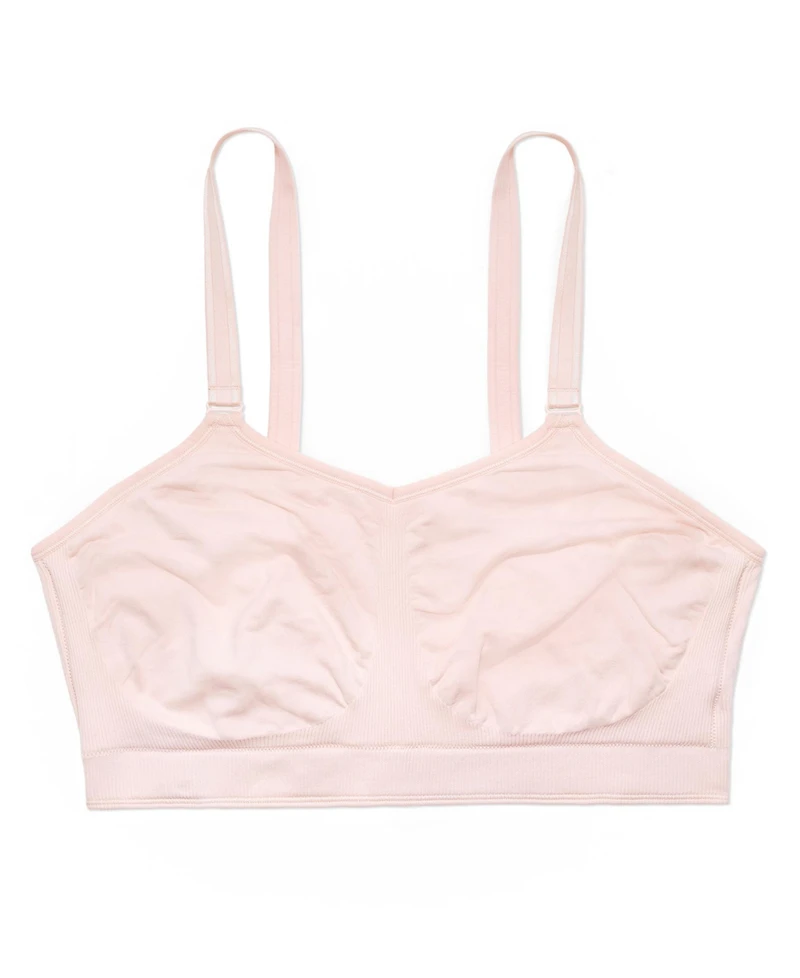 Curvy Couture Women's Plus Size Smooth Seamless Comfort Wireless Bra