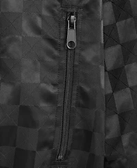 Mode of One Men's Check Jacquard Relaxed-Fit Track Jacket, Macy's Exclusive