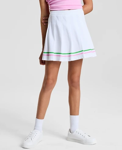 Big Girl Striped Tennis Skirt, Exclusively at Macy's