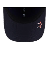New Era Men's Gray Houston Astros 2025 Mlb Clubhouse 39THIRTY Flex Hat