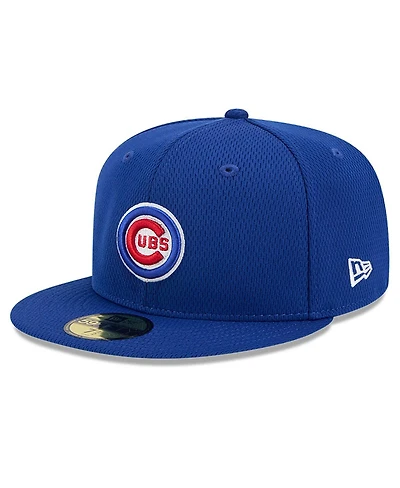 New Era Men's Royal Chicago Cubs 2025 Mlb Clubhouse 59FIFTY Fitted Hat