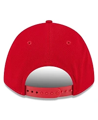 New Era Men's Red St. Louis Cardinals 2025 Mlb Clubhouse 9FORTY M-Crown Adjustable Hat