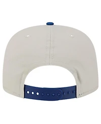New Era Men's Stone/Royal Indianapolis Colts Athletic Golfer Snapback Hat