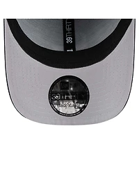 New Era Men's Royal/Black Philadelphia 76ers Sport Night Visor Hit 39THIRTY Flex Hat