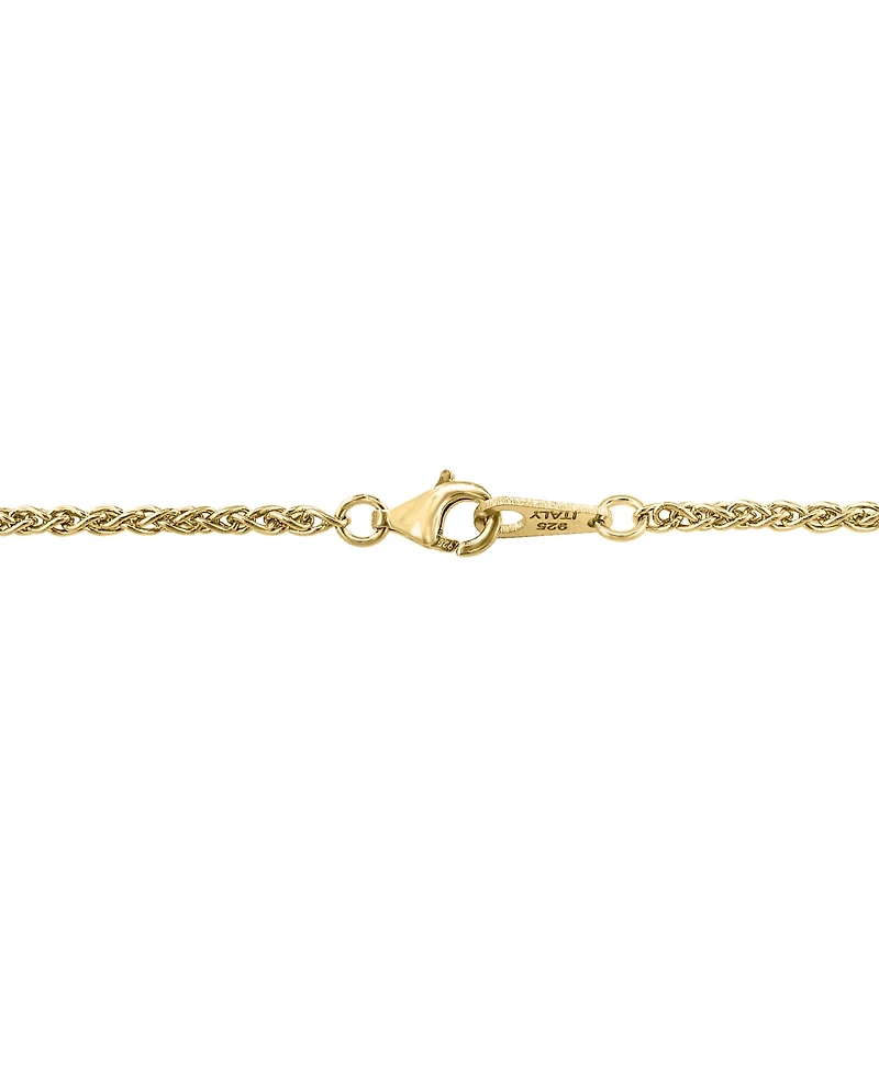 Effy Citrine Pendant Necklace (5-7/8 ct. t.w.) 14k Gold over Silver, 17" + 1" extender (Also Amethyst)