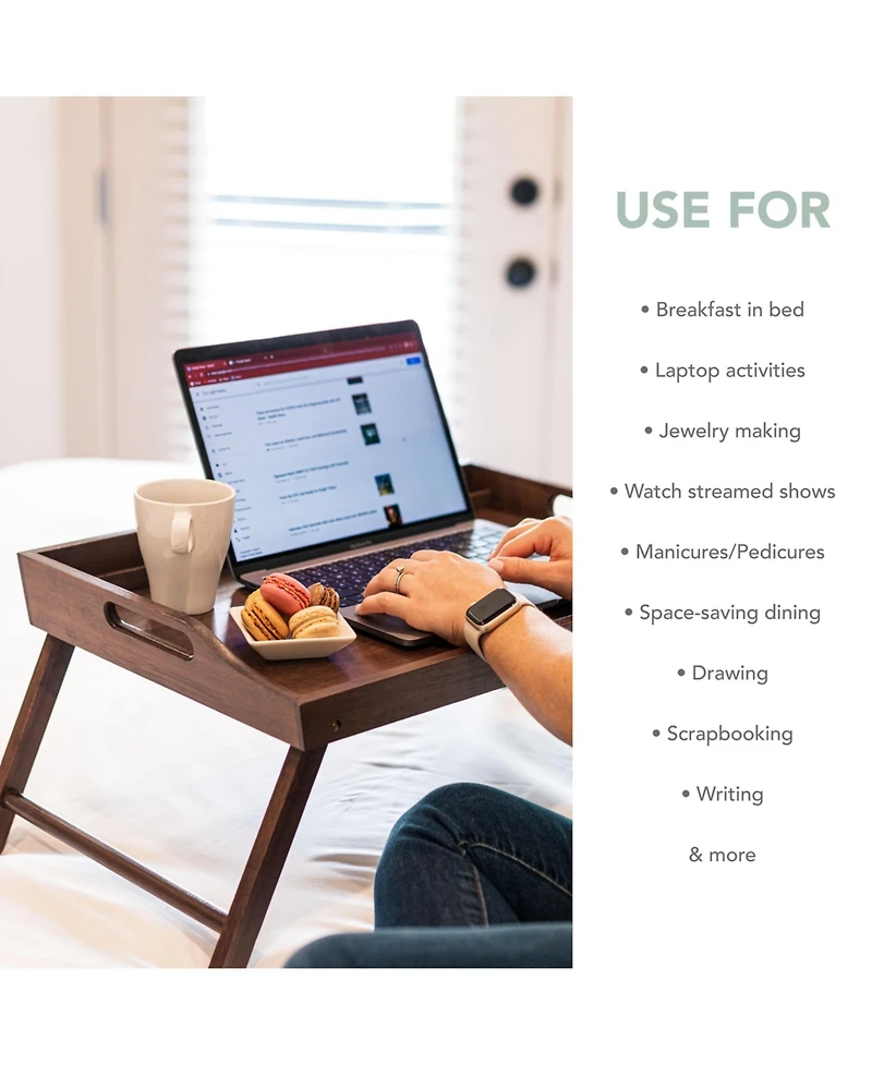 Rossie Home Media Bed Tray