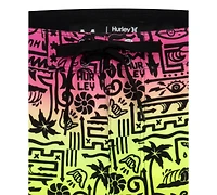 Hurley Big Boys Squiggle-Print Board Shorts