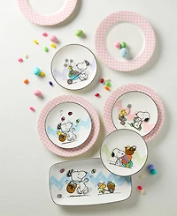 Lenox Peanuts Easter Accent Plates, Set of 4