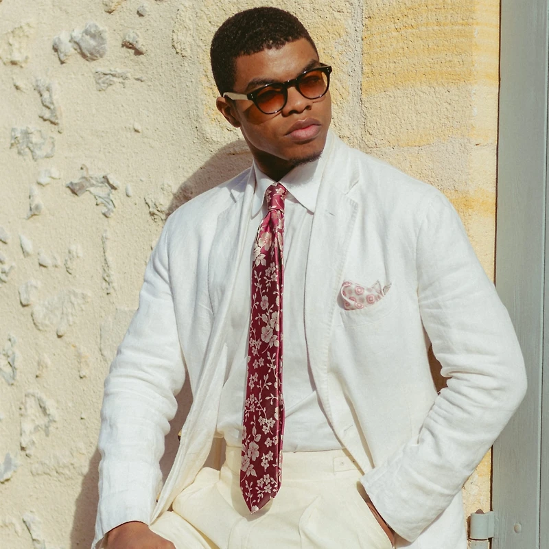 Elizabetta Men's Silvio - Silk Jacquard Tie for Men