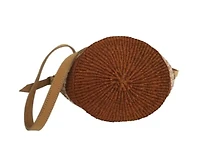 Life Lines Handmade Sisal Straw Crossbody Bag