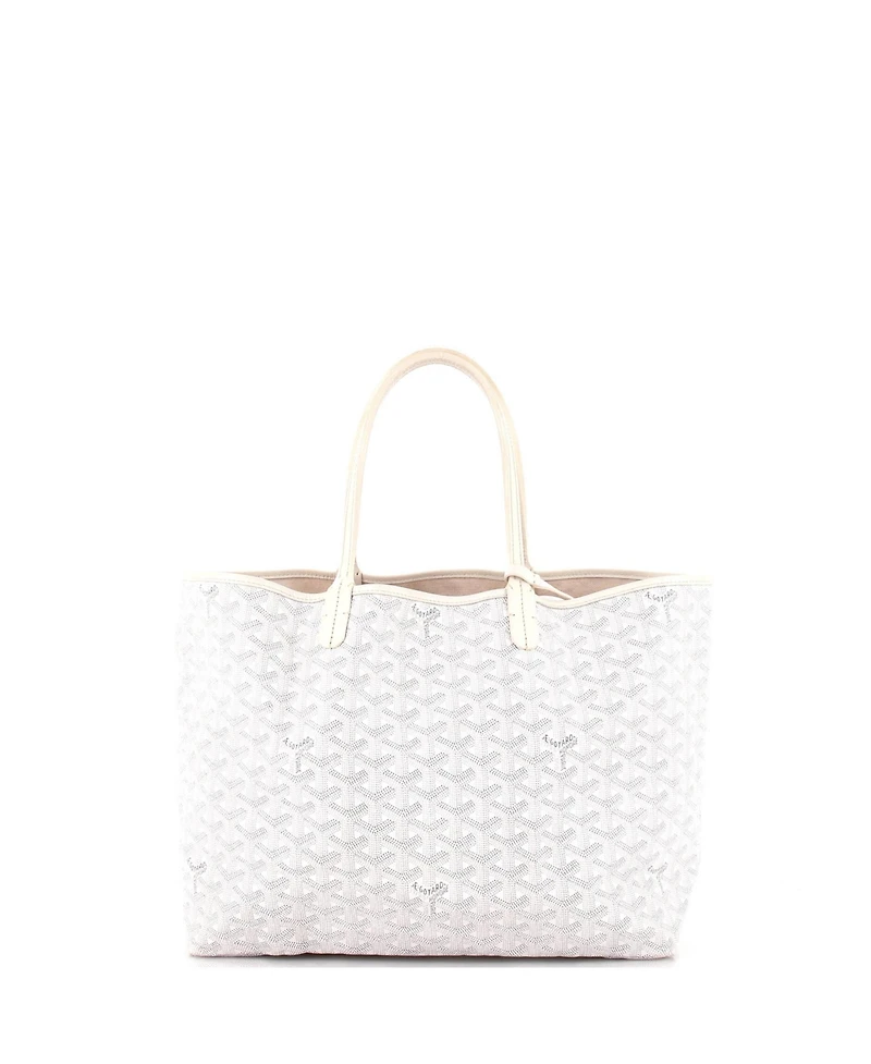 Pre-Owned Goyard Pm Saint Louis Tote Printed Coated Canvas