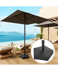 Outsunny Patio Umbrella Base Sd, /Water Filled,
