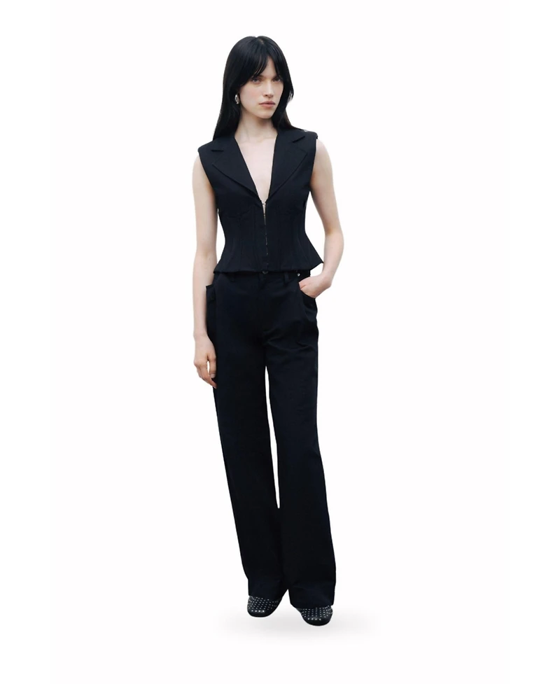 Nocturne Women's Corset-Designed Vest