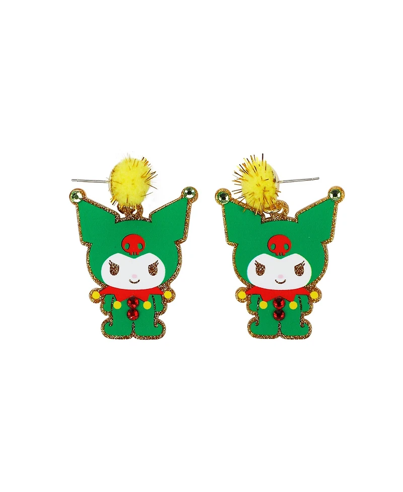 Hello kitty & Friends Christmas Outfits 3-Pair Earring Set