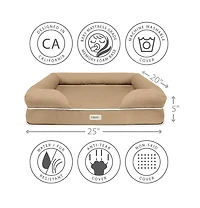 Pet Couch with Solid Memory Foam
