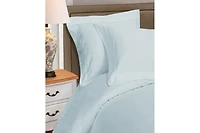 Superior Egyptian Cotton 1000 Thread Count Solid Duvet Cover Set,Full/Queen