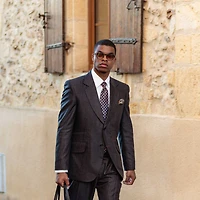 Elizabetta Men's Lambrusco - Silk Jacquard Tie for Men