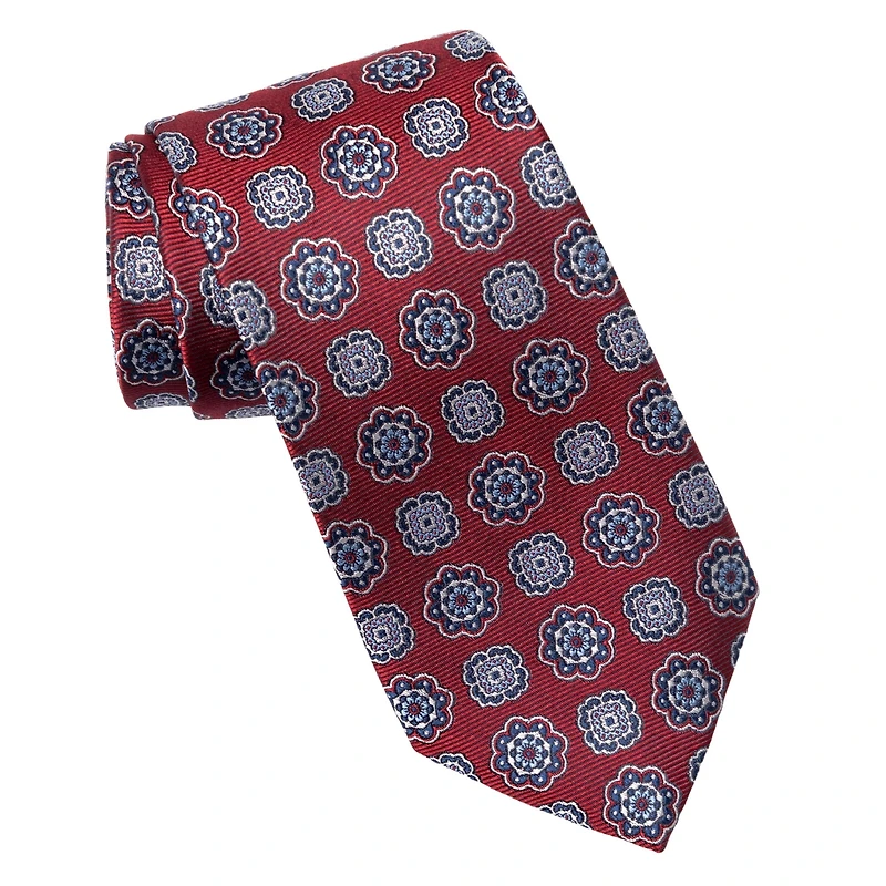 Elizabetta Men's Tiberio - Silk Jacquard Tie for Men