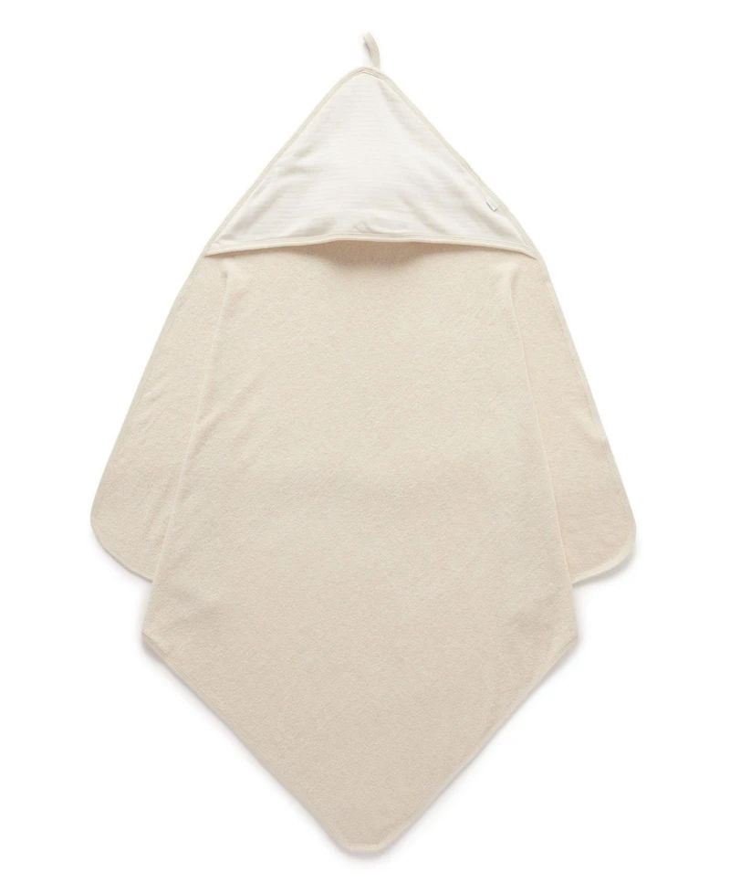 Purebaby Baby Boy and Baby Girl Hooded Towel