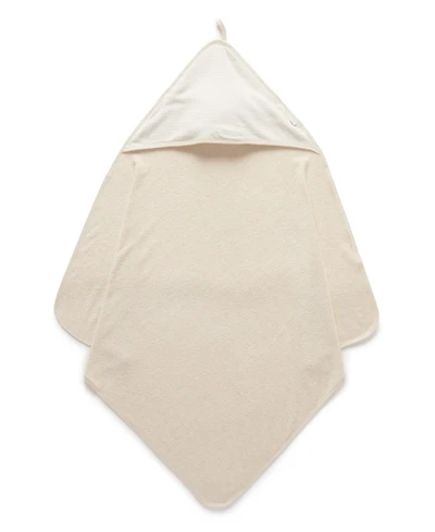 Purebaby Baby Boy and Baby Girl Hooded Towel