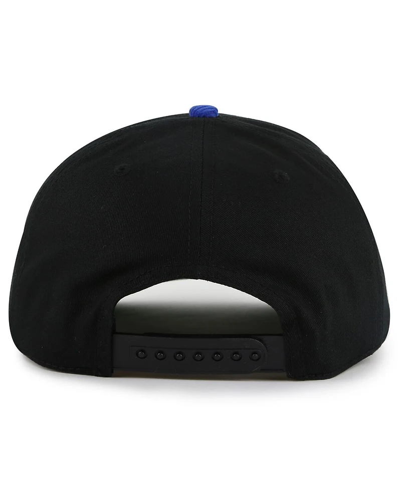 American Needle Men's Black/Blue Tampa Bay Lightning Burnett Adjustable Hat