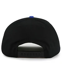 American Needle Men's Black/Blue Tampa Bay Lightning Burnett Adjustable Hat