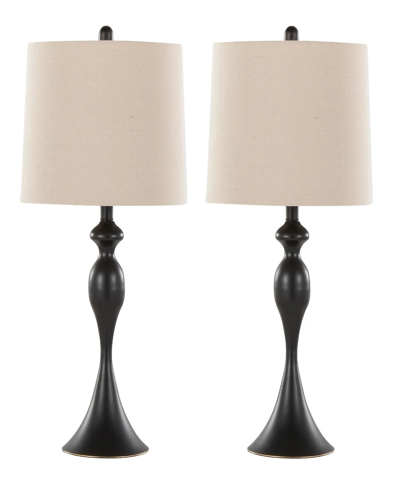 LumiSource Ashland 27" Metal Table Lamp