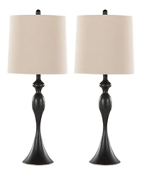 LumiSource Ashland 27" Metal Table Lamp