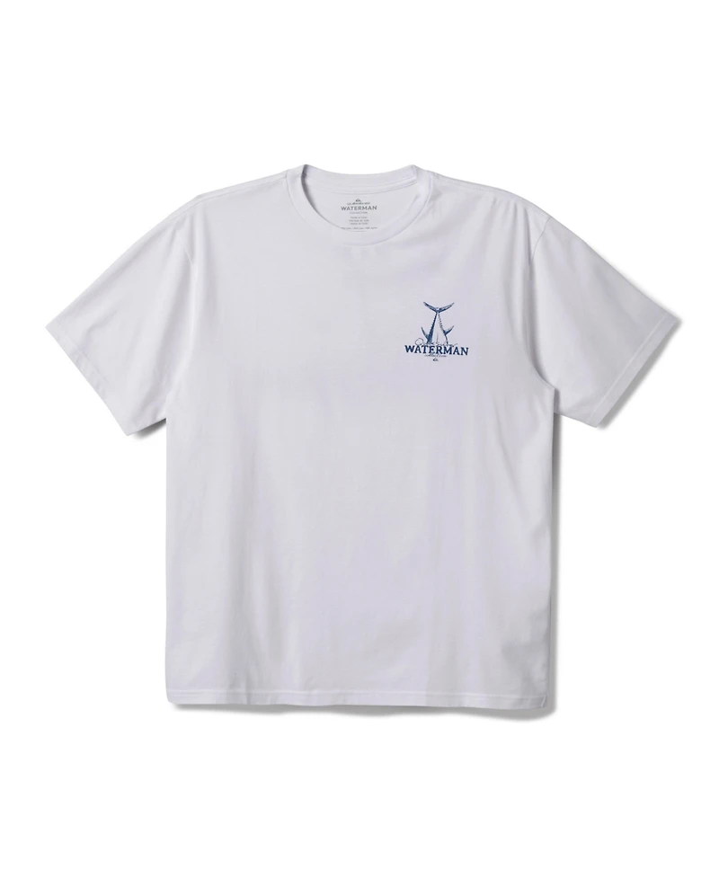 Quiksilver Waterman Men's Core Fisherman Screen T-Shirt