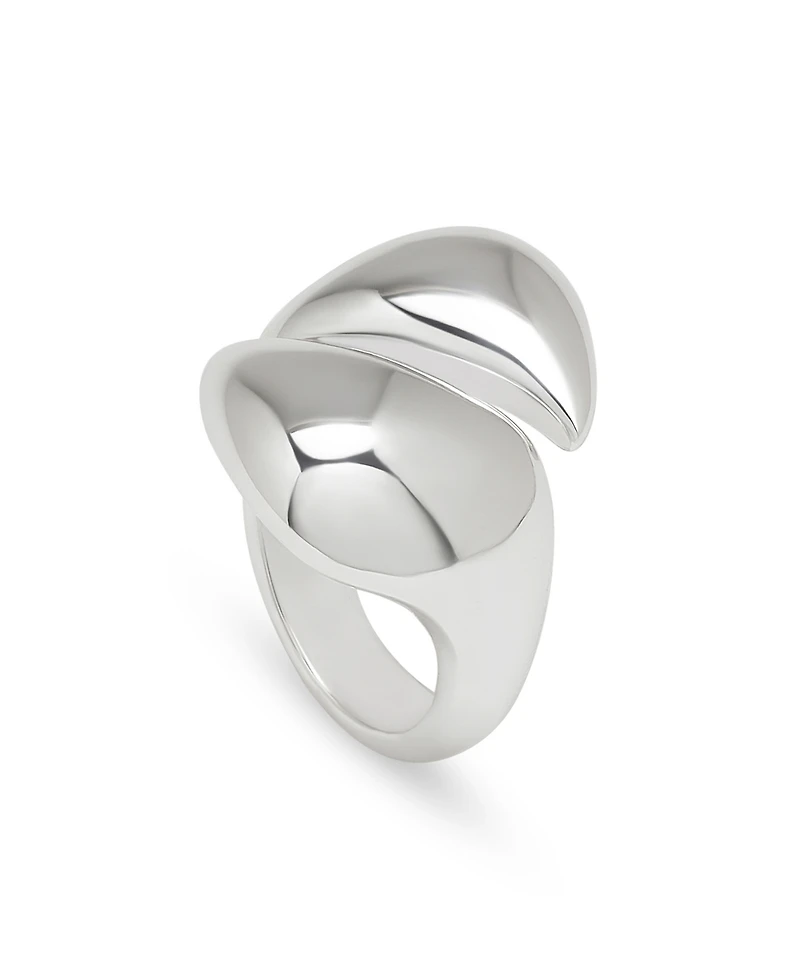 Robert Lee Morris Soho Leaf Bypass Cocktail Ring