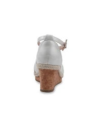 Kenneth Cole Reaction Little and Big Girls Anastasia Charlie Cork Wedge Sandals