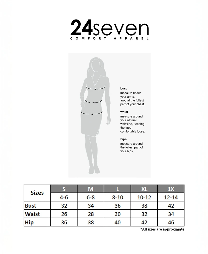 24seven Comfort Apparel Women's V Neck Empire Waist Cap Sleeve Maxi Dress