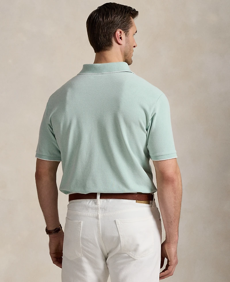 Polo Ralph Lauren Men's Big & Tall Stretch Oxford Mesh Shirt