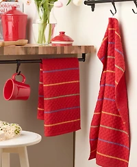 Fiesta Valencia Cotton Kitchen Towel Set of 2, 16" x 28"