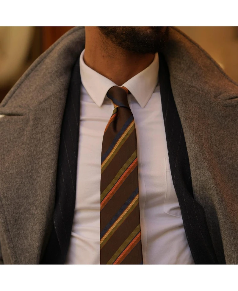 Elizabetta Men's Battisti - Silk Jacquard Tie for Men