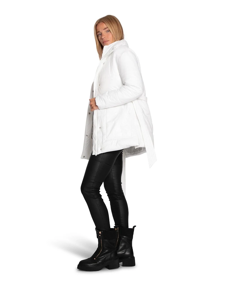 Belle & Bloom Women's Moonrise Belted Puffer Jacket