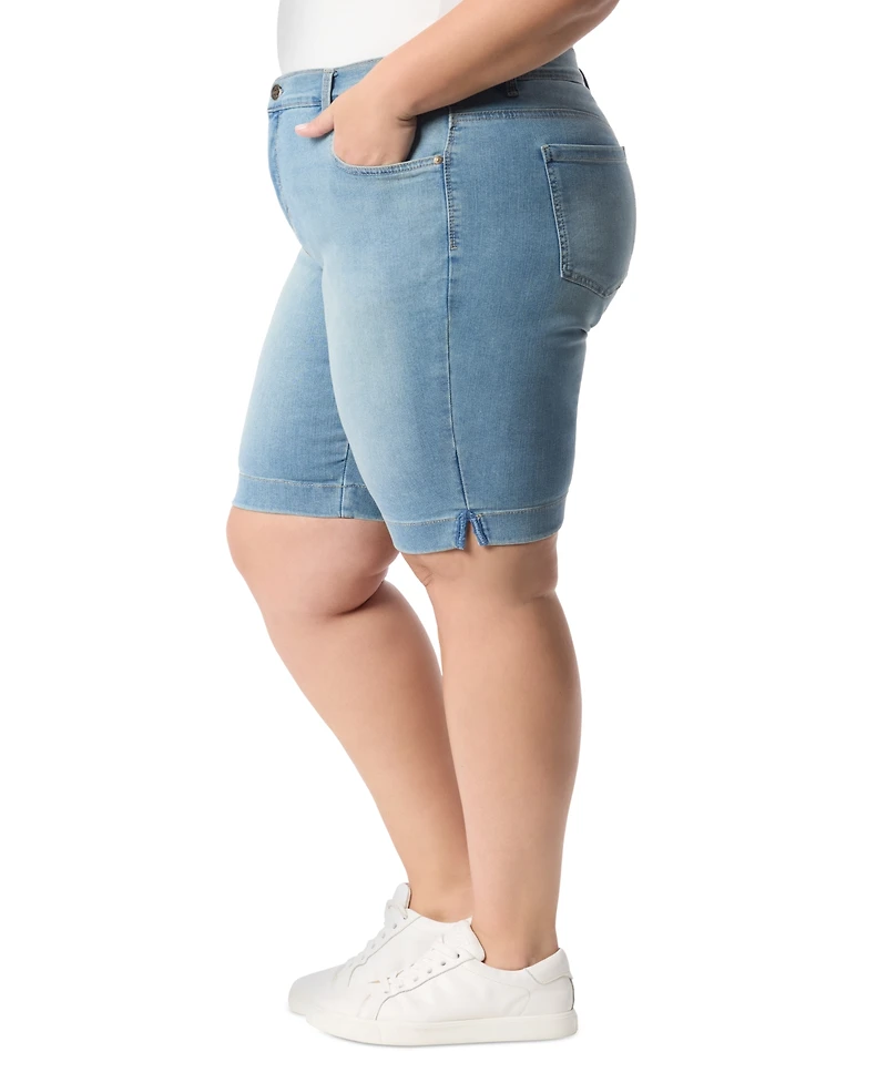 Gloria Vanderbilt Plus Size Amanda Bermuda Shorts