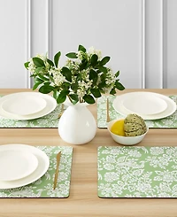 Laura Ashley Adain Palace Cork Placemats Set of 4, 16" x 12"