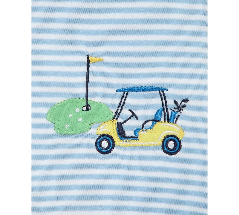 Little Me Baby Boys Golf Rompers, Pack of 2