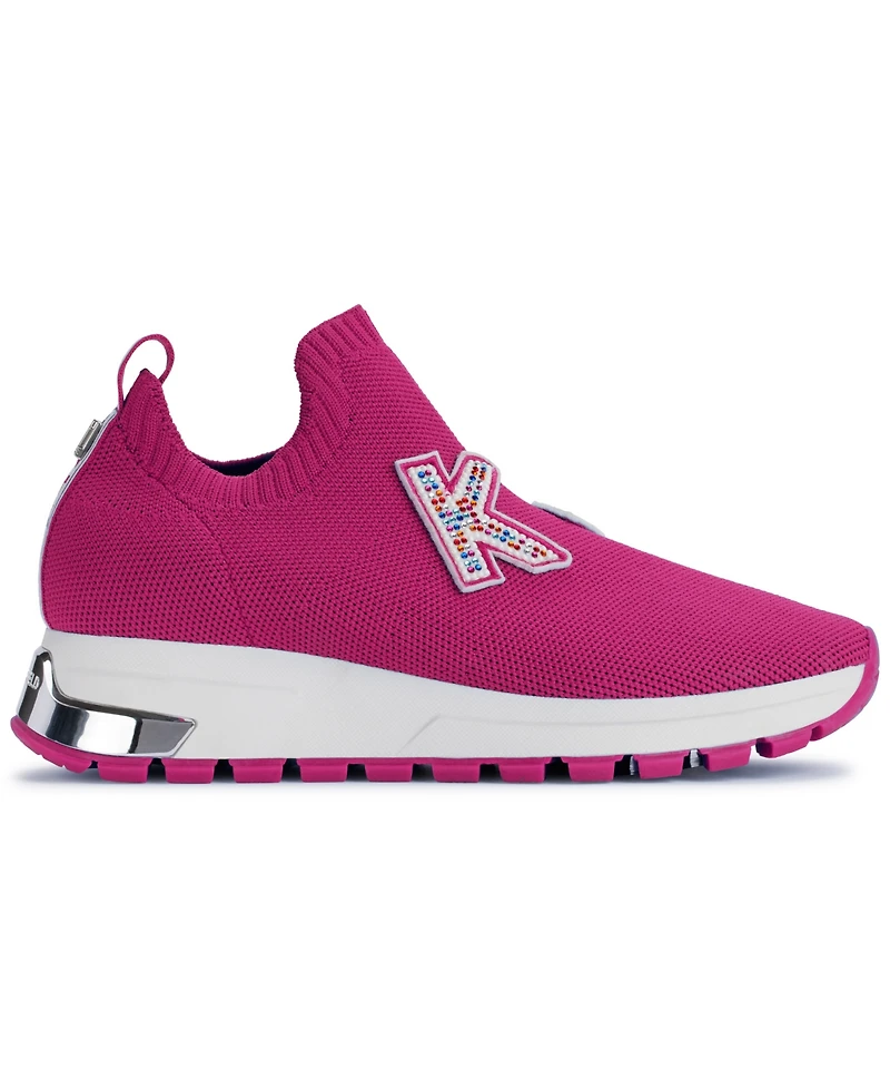 Karl Lagerfeld Paris Women's Mirren Patch Slip-On Sneakers