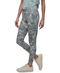 Dkny Sport Women's Printed High-Waist 7/8 Tights