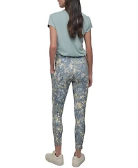Dkny Sport Women's Printed High-Waist 7/8 Tights