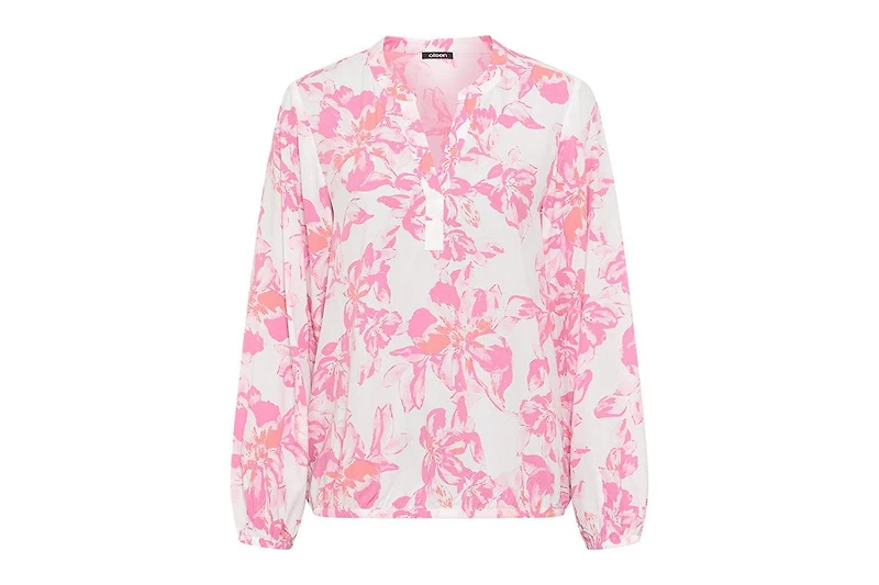 Olsen Women's Floral Tunic Blouse